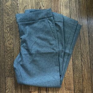 Gray Speckled Pants